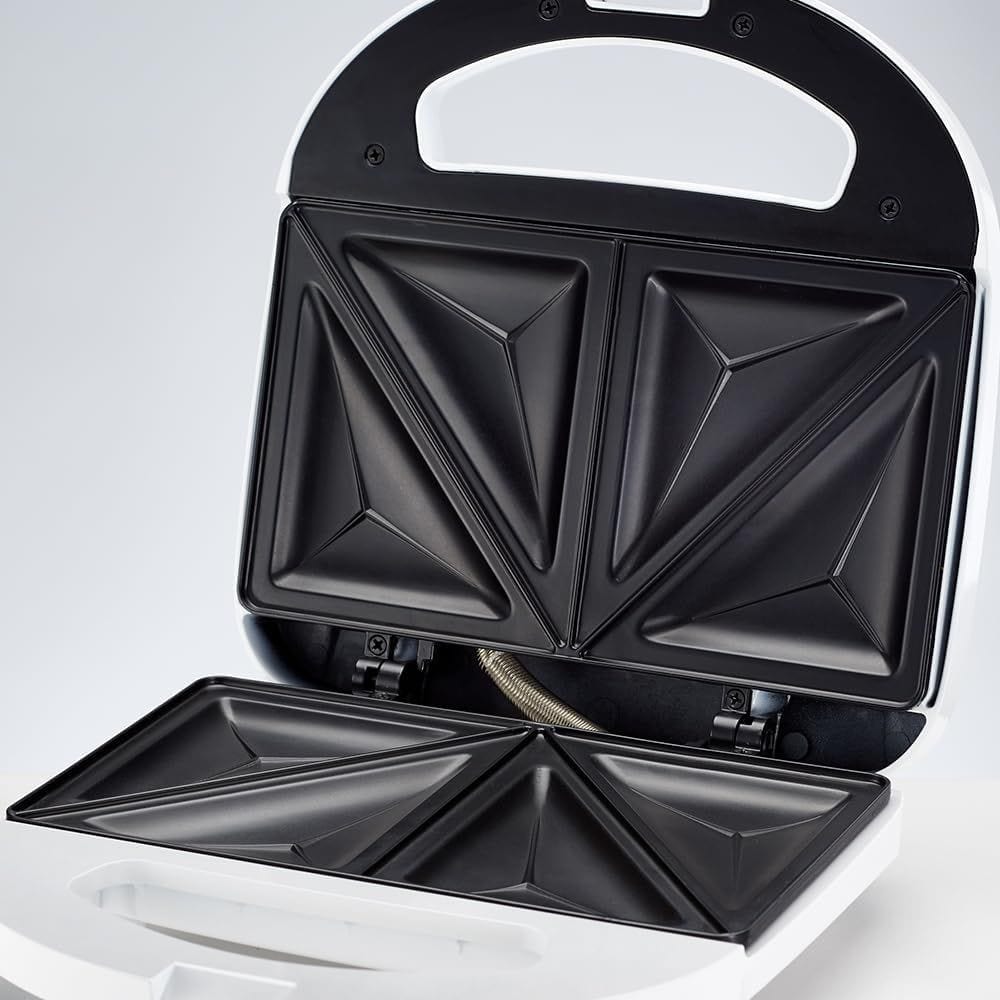 Sunbeam Pie Maker Sunbeam 2 Slice Sandwich Maker White SST053W