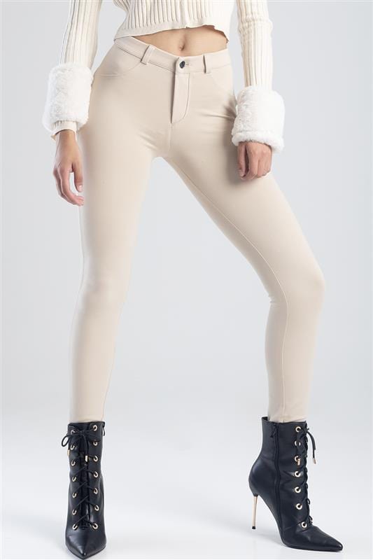 Sissy Boy LADIES JEGGING 10 Sissy Boy Joey Axel Sculpt In Ponti Knit Stone (7067689746521)