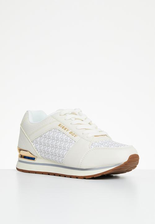 SissyBoy Sneaker SissyBoy Ladies All Over Print Sneaker Beige (7291864940633)