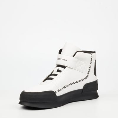 Mazerata Sneakers Mazerata Valentino 1 Print Boot White (7514626031705)