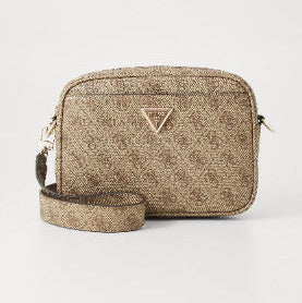 Guess Meridian 11 Camera Bag Crossbody Latte OS697414.