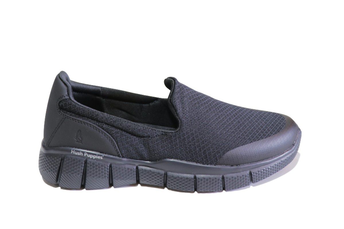 Hush Puppies Sneakers Hush Puppies  Trosaki  Black Mesh (7045662048345)