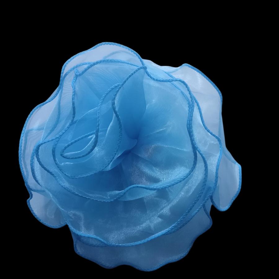 TRIMMINGS HABBY Turquoise 3D Flower 3DF-50 (7772468052057)