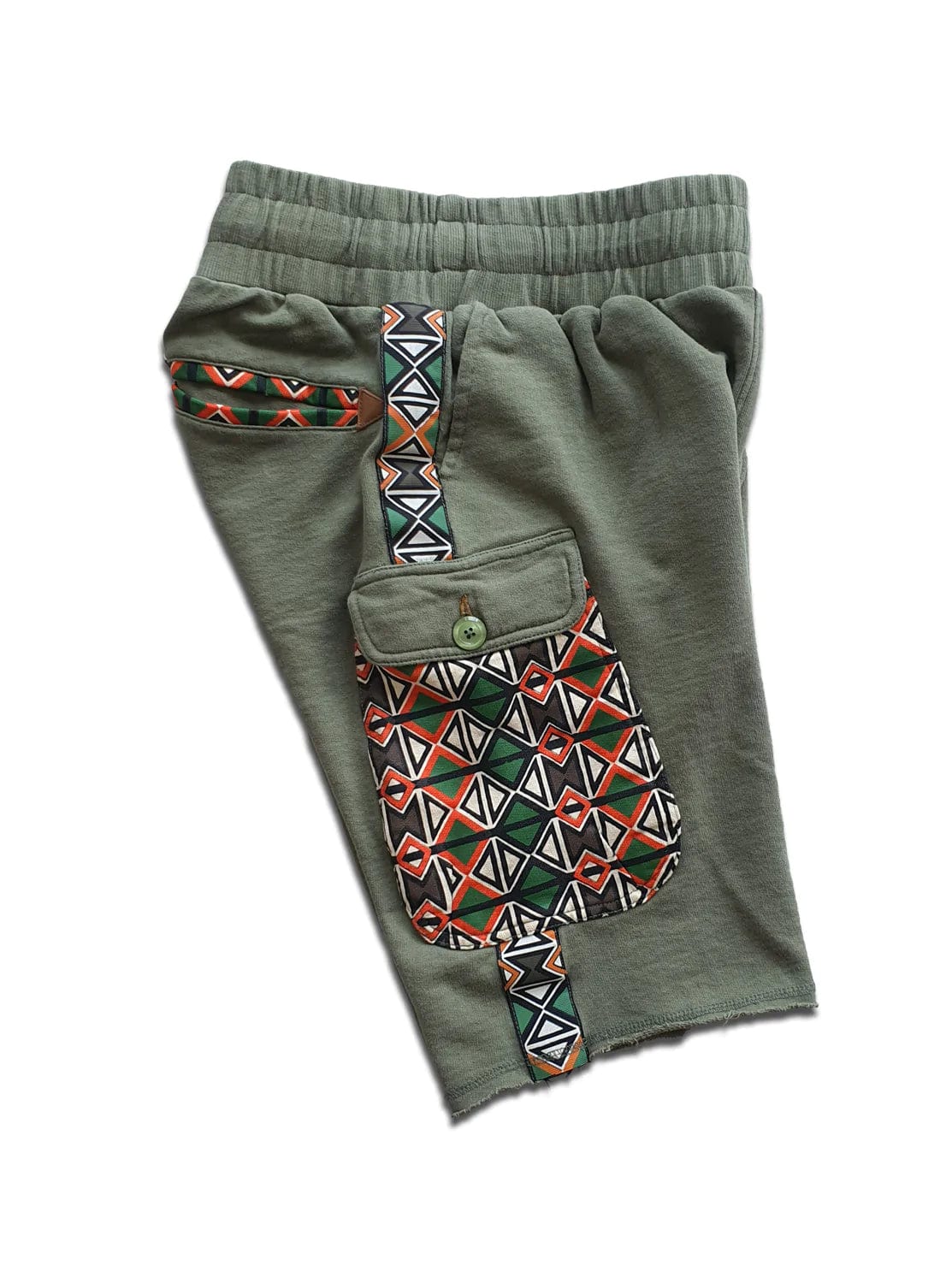 Magents shorts Magents Bhunxa Pat Stripe Shorts Olive (7196564127833)