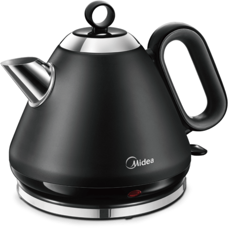 Midea KETTLE Midea-1.7 Litre Vintage Tea Pot Kettle  Black MK-17S26B (6544253354073)