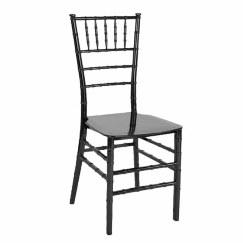 Catering Equipment Catering Equipment Tiffany Resin Chair Black TRW1 ( No Cushion) (7460326735961)