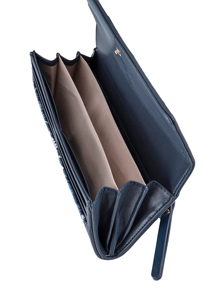 Polo Ladies Purse Polo Bedford Clutch Purse Navy POS454356 (7229948690521)