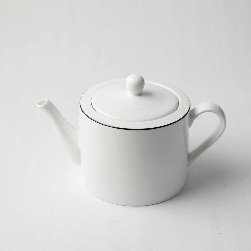 Jenna Clifford MUGS Jenna Clifford Premium Porcelain Teapot With Black Band JC-7042 (7207762133081)