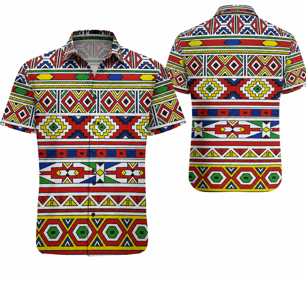 Fabric Printed Mini Matt Ndebele D35 140 cm.