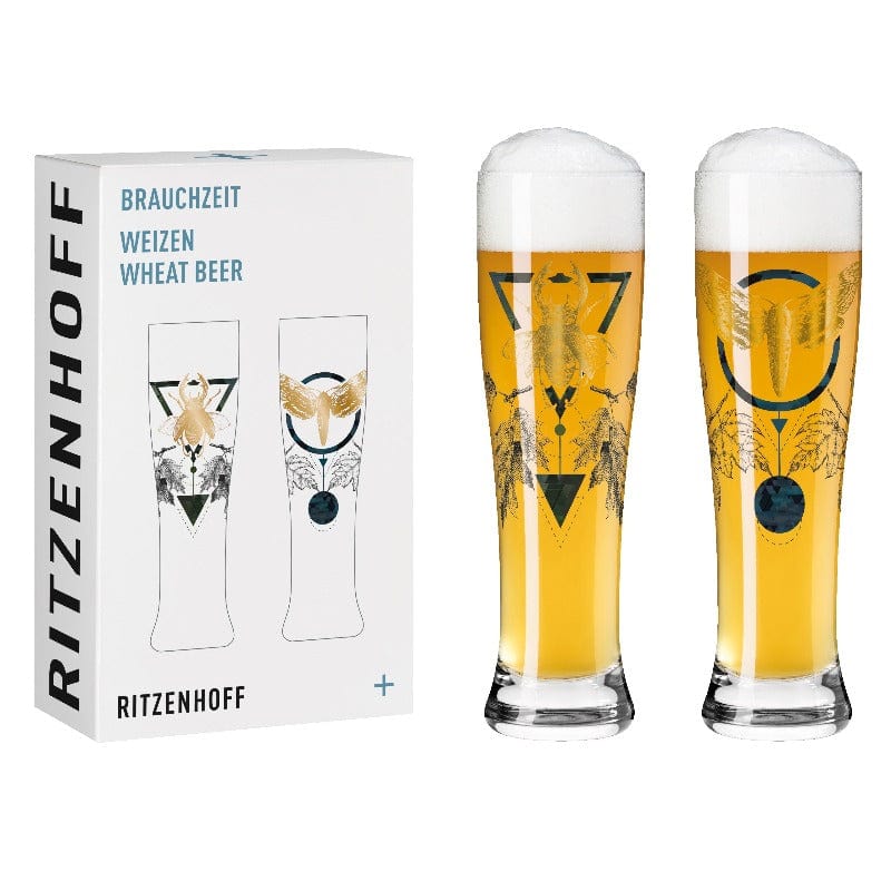 Ritzenhoff Glasses Ritzenhoff Usage Time Wheat Beer Set Ramona 3481003 (7191198695513)