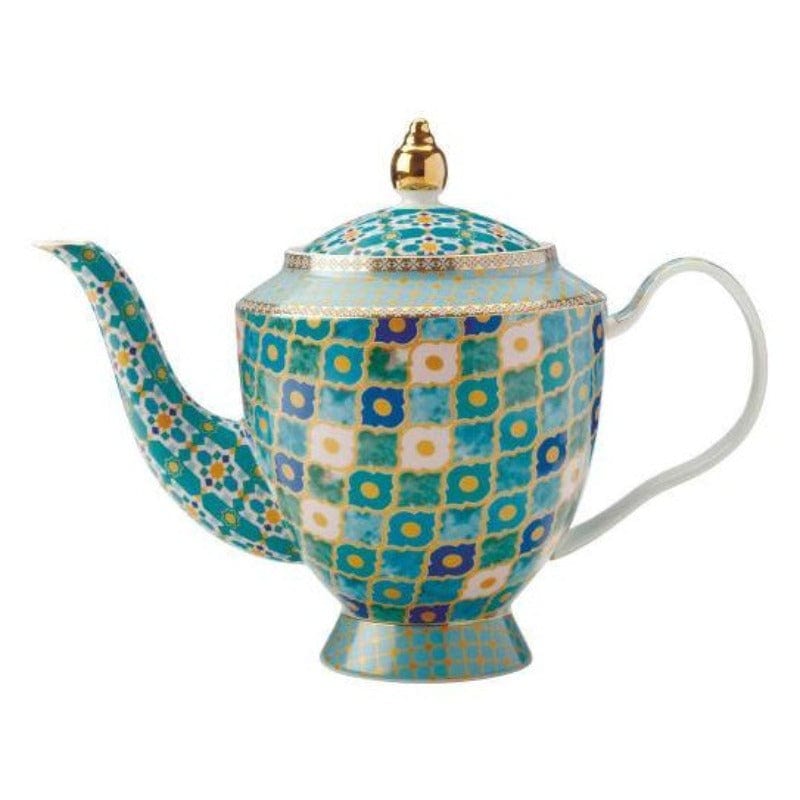 Maxwell & Williams Teapot Maxwell & Williams Kasbah Teapot with Infuser, 1 Litre Mint (4730257375321)