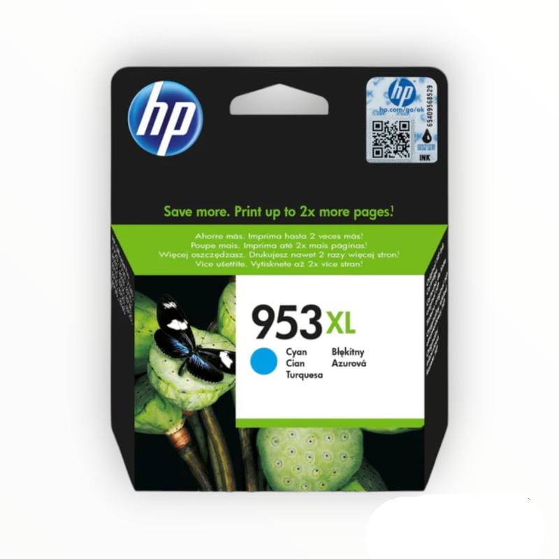 HP INK CARTRIDGE HP 953XL High Yield Original Ink Cartridge - Cyan F6U16AE