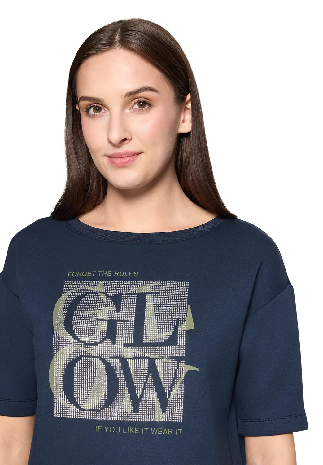 Betty Barclay Ladies Casual Sweatshirt-Dark Sky 2758/1499