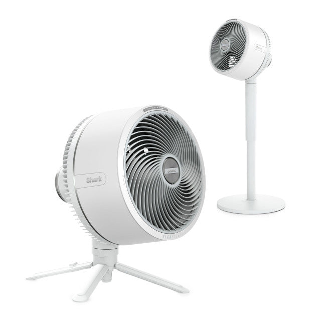Shark FlexBreeze Cordless Rechargeable Fan with Mist Attachment White FA220EU