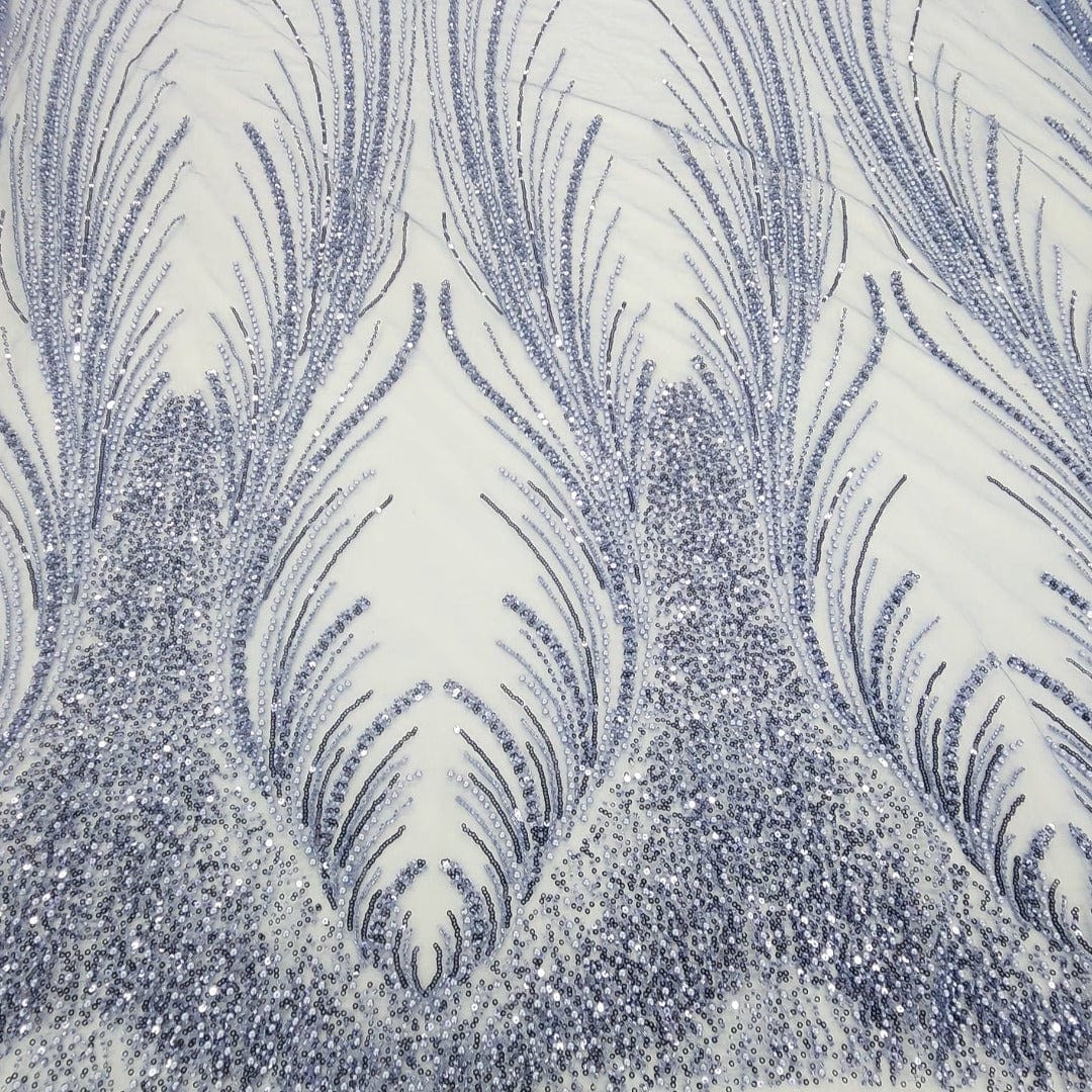 BRIDAL FABRIC Dress Fabrics Beaded Bridal Lace Fabric Amber 130cm (7526727581785)