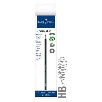 Faber-Castell Tech & Office Faber Castell Goldfaber Pencils 1221 HB A112500 Box Of 12