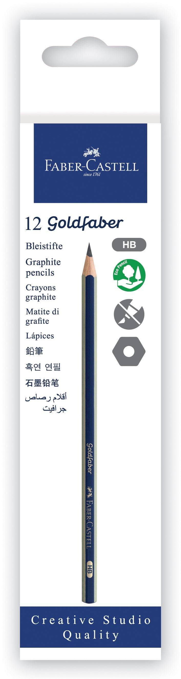 Faber-Castell Tech & Office Faber Castell Goldfaber Pencils 1221 HB A112500 Box Of 12