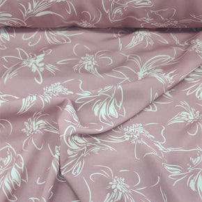 FABIANA Dress Fabrics Digital Floral Fabiana Fabric Pink 150cm (7312762536025)