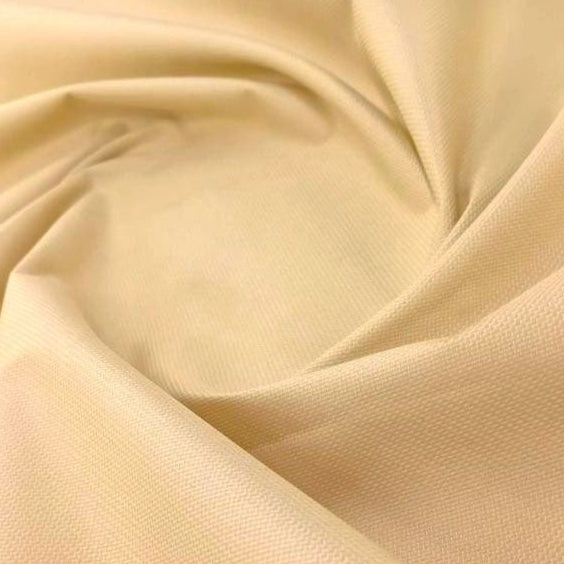 Fabric Agency Oxford Waterproof Fabric Beige Oxford Waterproof Canvas Fabric 600D Collection 150 cm