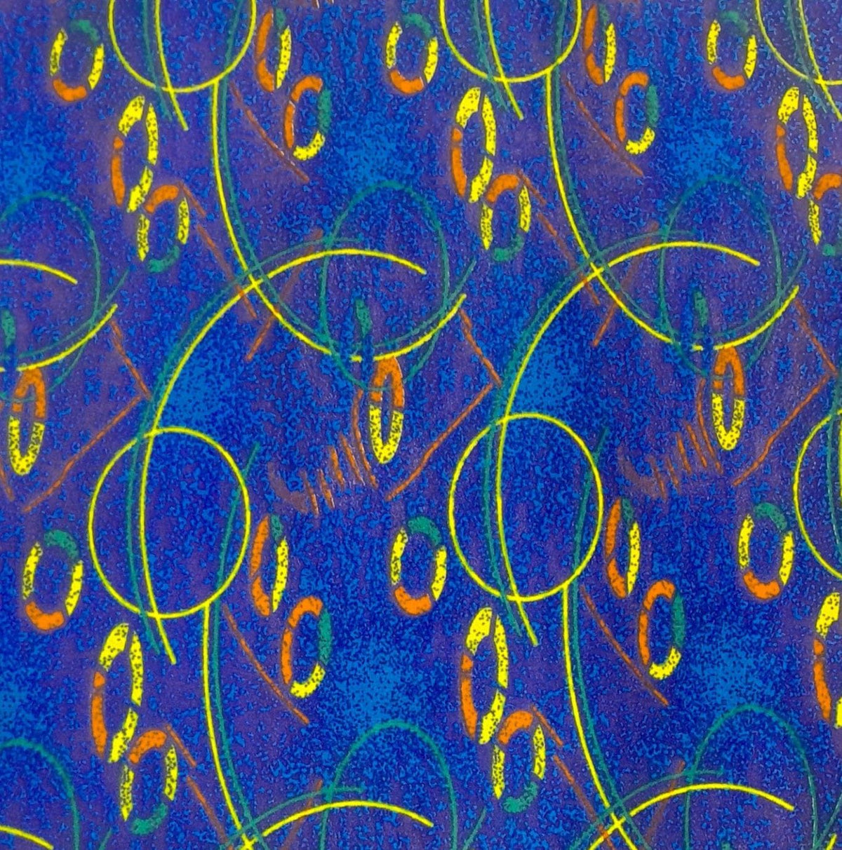 Fabric agency Upholstery Fabrics Circles Fabric Foam Bus Hood Lining 150 cm