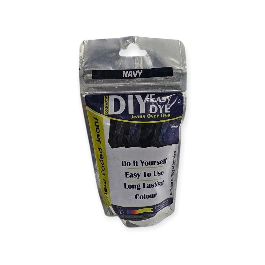 FABRIC DYE Habby Navy Diy Easy Jeans Dye (6561888206937)