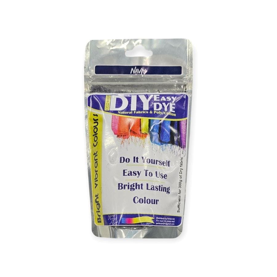 FABRIC DYE Habby Navy DIY Easy Natural Fabric And Poly/Cotton Dye (6561894596697)