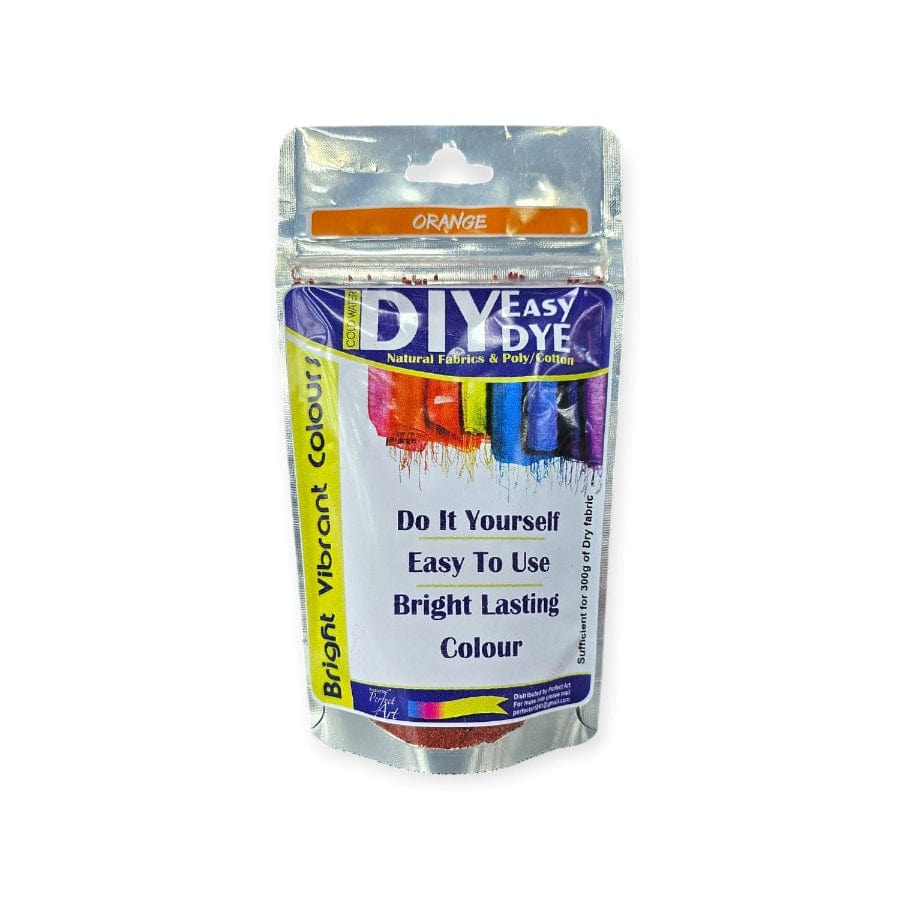 FABRIC DYE Habby Orange DIY Easy Natural Fabric And Poly/Cotton Dye (6561894596697)
