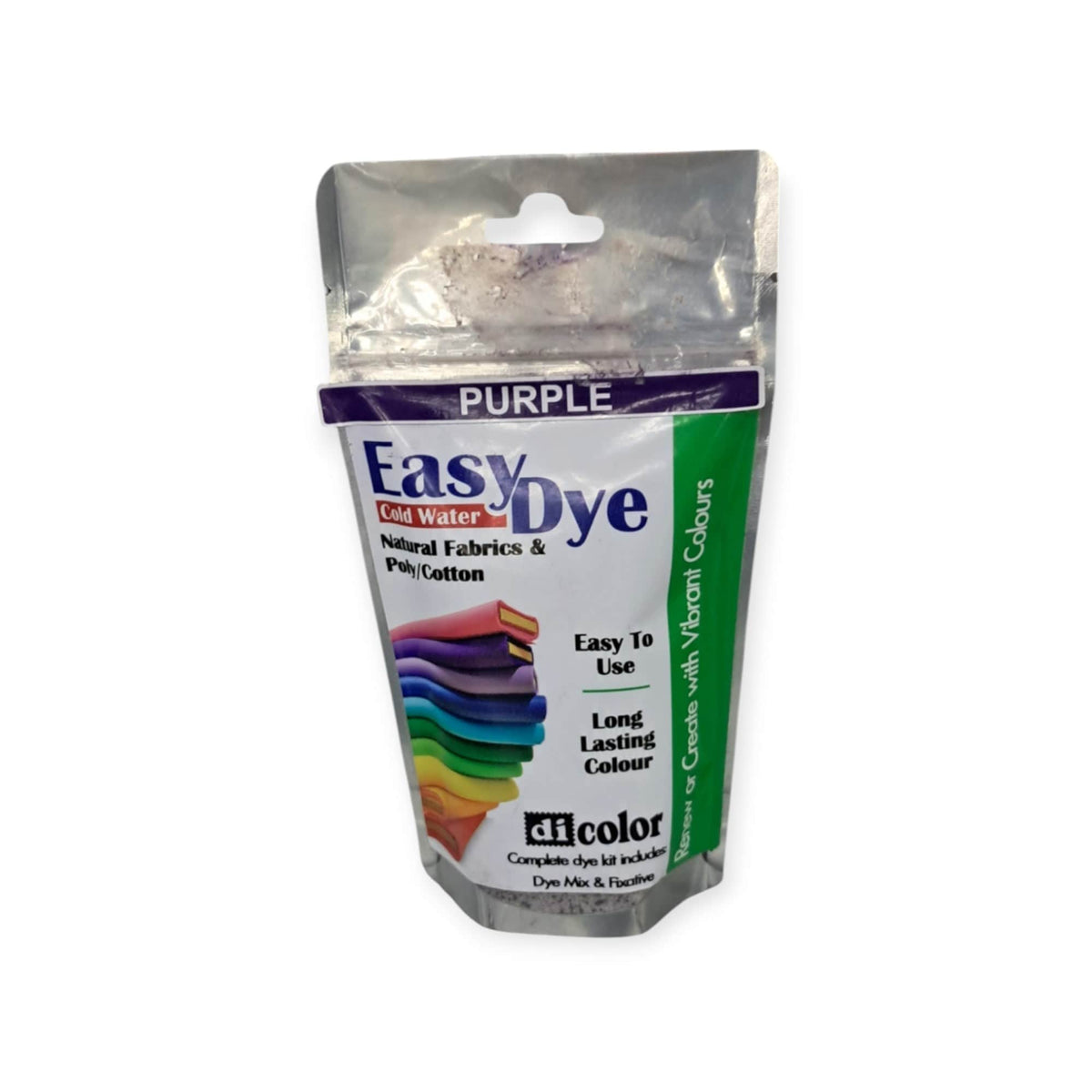 FABRIC DYE Habby Purple DIY Easy Natural Fabric And Poly/Cotton Dye (6561894596697)