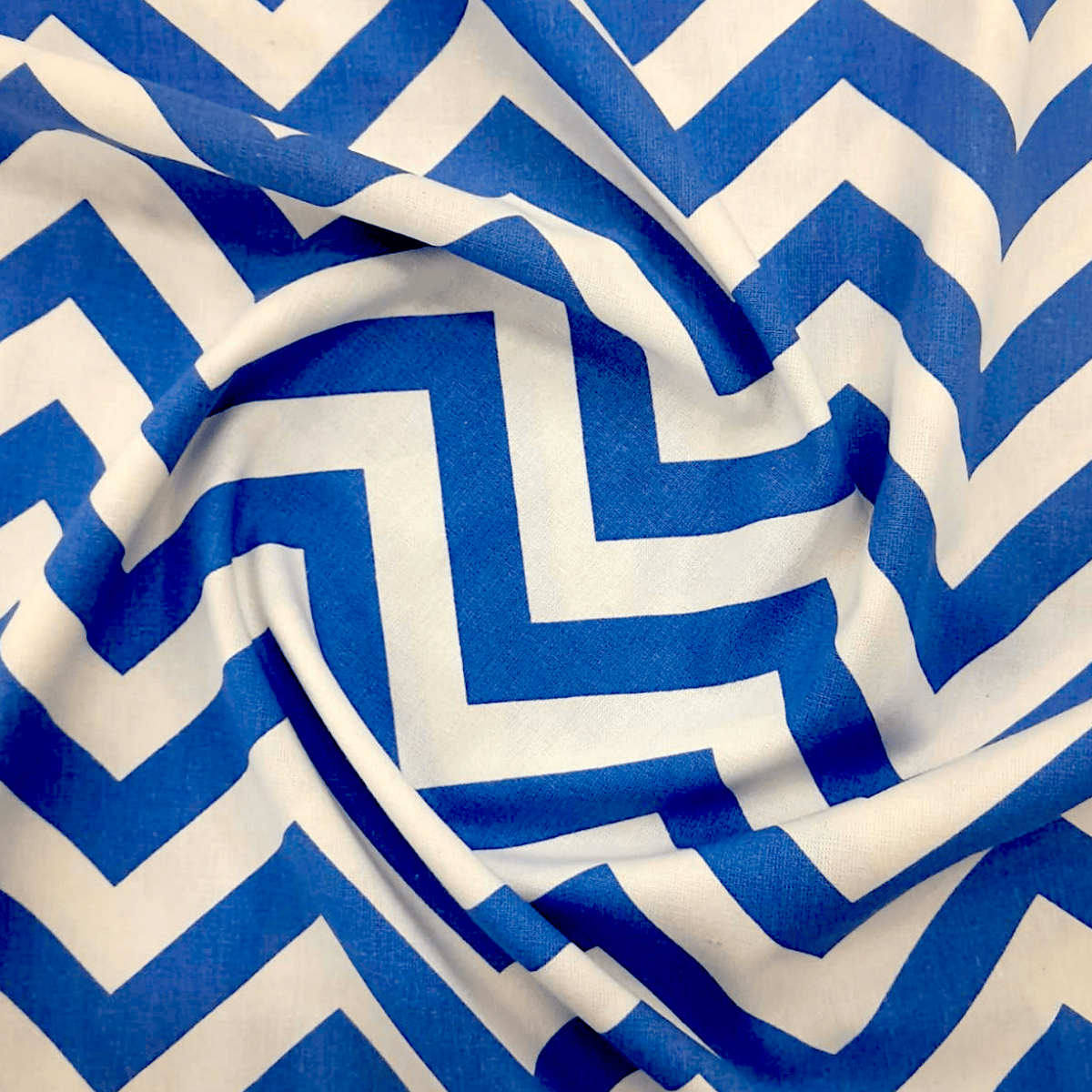 Fabric Printed Cotton Fabric Fabric 100% Printed Poly Cotton Chevron 137 cm