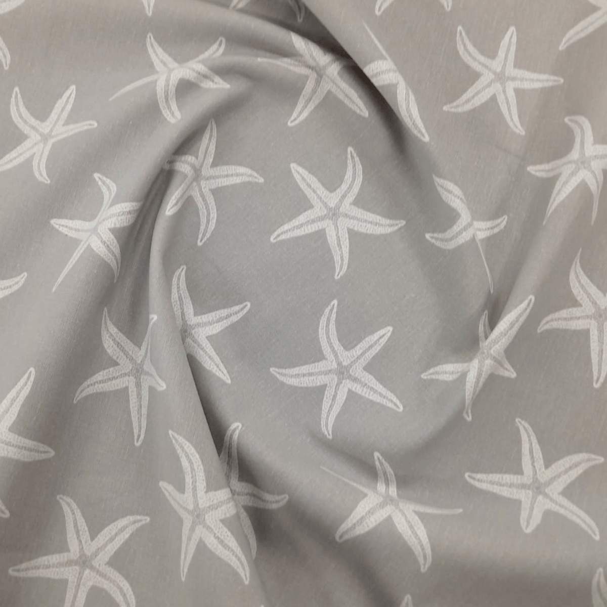 Fabric Printed Cotton Fabric Fabric 100% Printed Poly Cotton StarFish 137 cm
