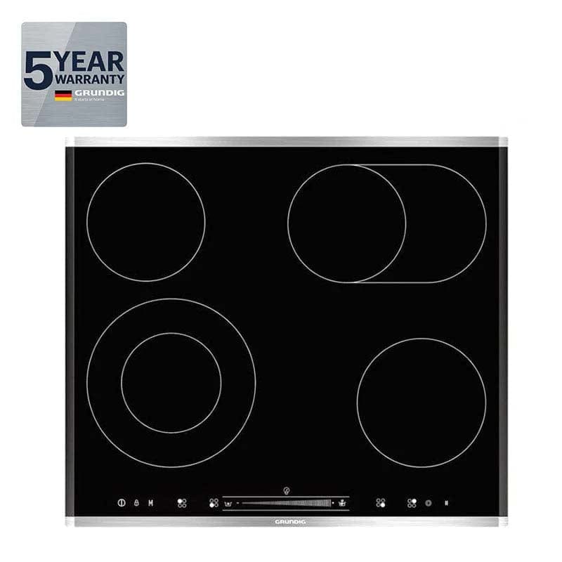 Grundig Electric Hob Grundig 600mm Black Ceramic Hob GIEV624430X (6545519968345)