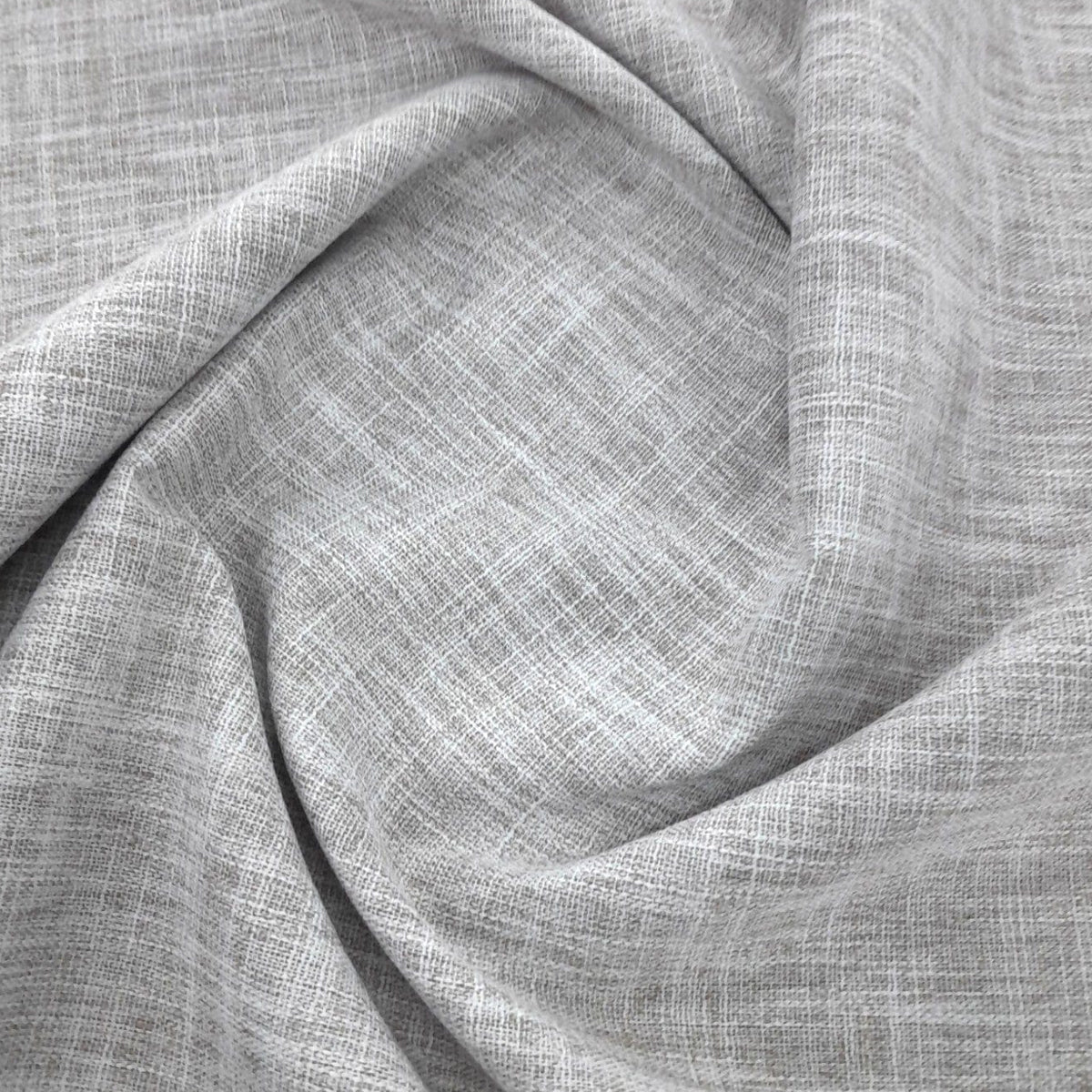 FAHM Curtain Bockout Selflined Blackout Design 202 White / Cream 280 cm