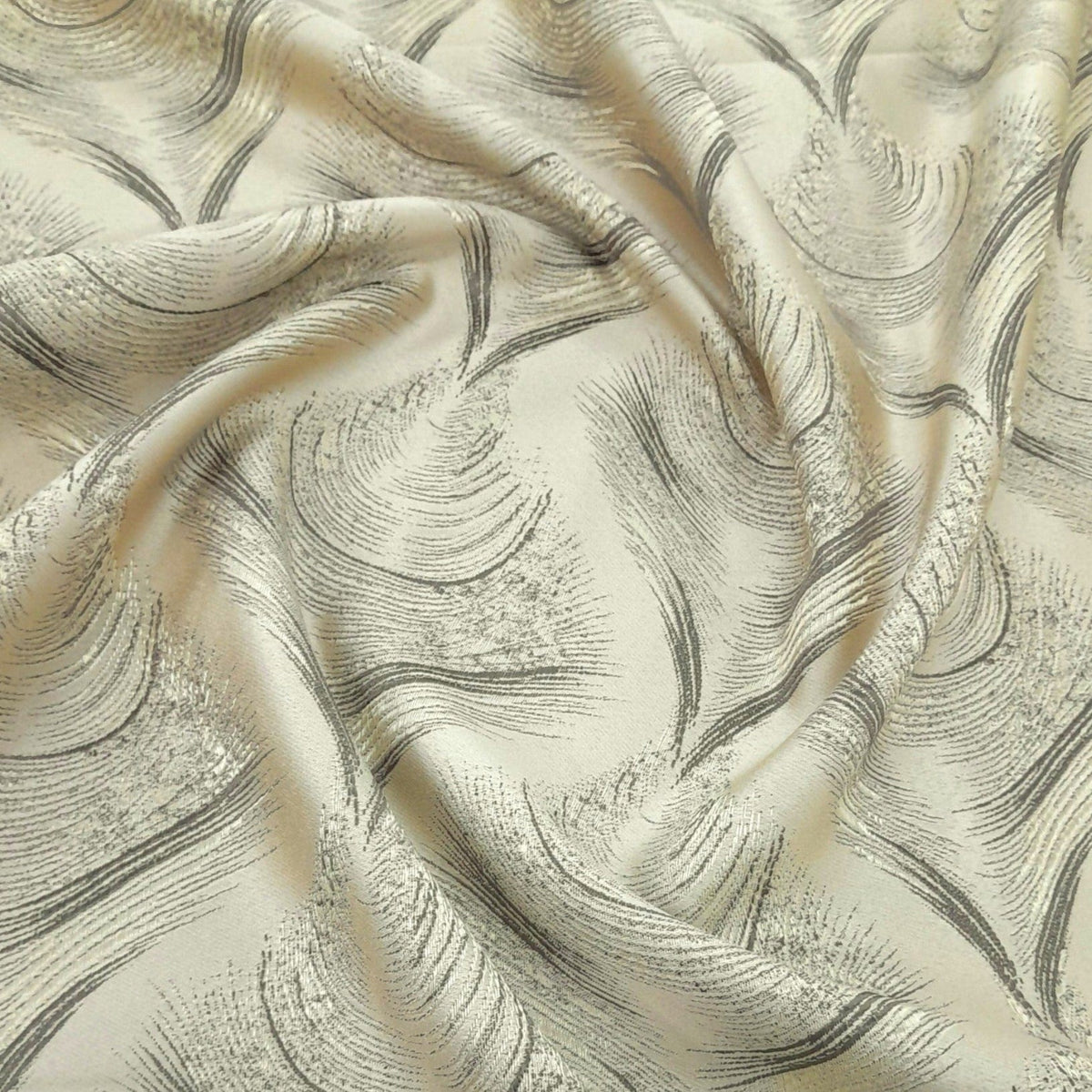 FAHM Curtain Fabrics Brown 40x40 cm Curtain Fabric FJ2G 280 cm