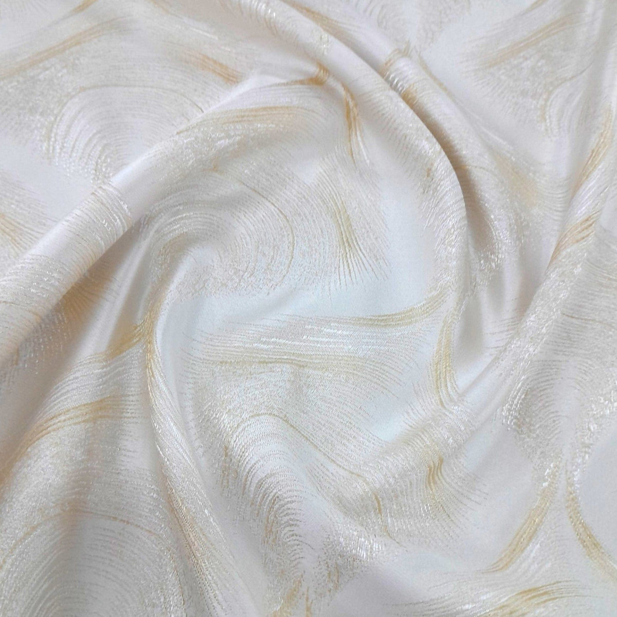 FAHM Curtain Fabrics Cream Curtain Fabric FJ2G 280 cm