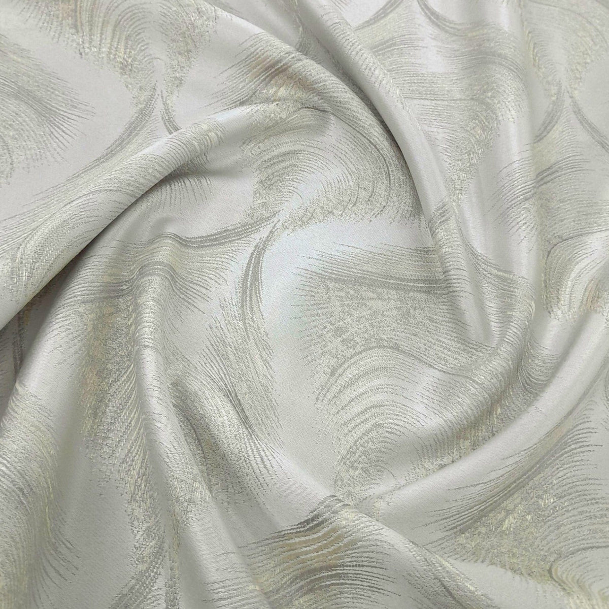 FAHM Curtain Fabrics Silver Curtain Fabric FJ2G 280 cm