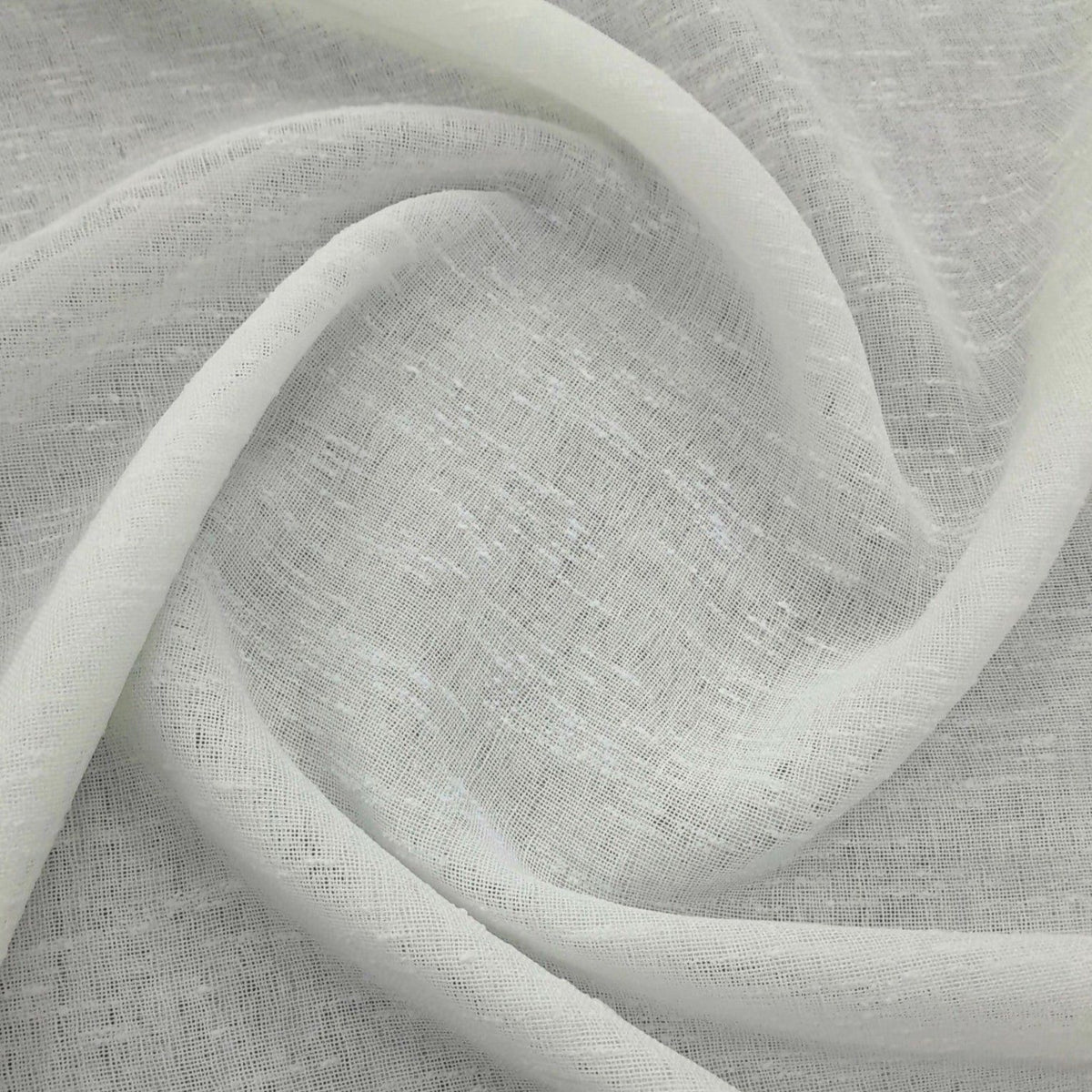 FAHM Lace & Voile Fabrics Fabric Sheer 818-56 White 280 cm