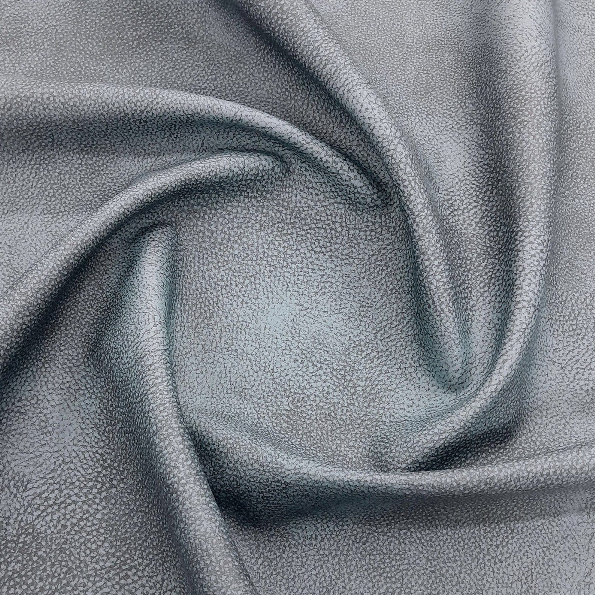 FAHM UPHOLSTERY Blue 7 Upholstery Fabric Micro Hyde Euro Leather 140 cm