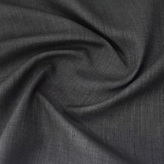 FAHM Upholstery Fabric Black W2018-18 Linen Upholstery W2018 Collection 140cm (7808001507417)