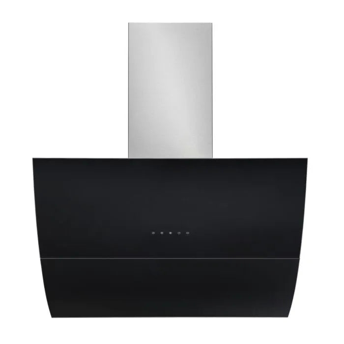 FALCO 90cm Black Glass Wall Mount Extractor FAL-90-S03 (7982751842393)