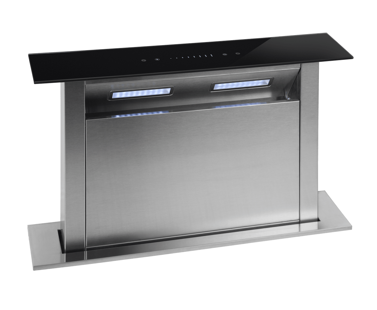 Falco Extractor Fan Falco 60cm Downdraft Glass Extractor FAL-60-DDG