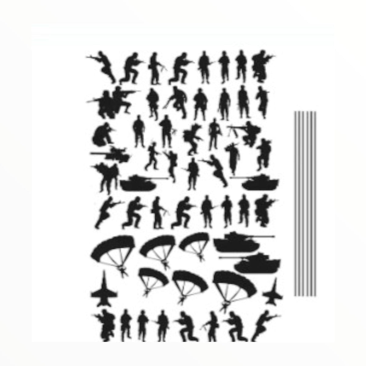 Fantastic Vinyl Sticker Decorative Vinyl Stickers Design 1