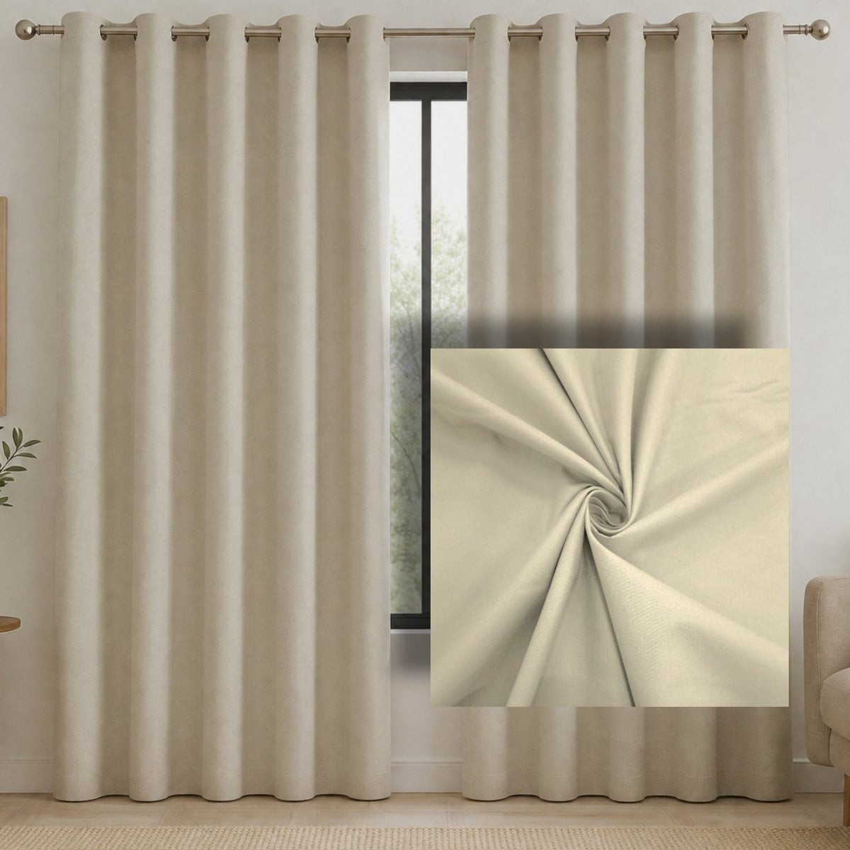 Fabric Faroe Blackout  340 cm