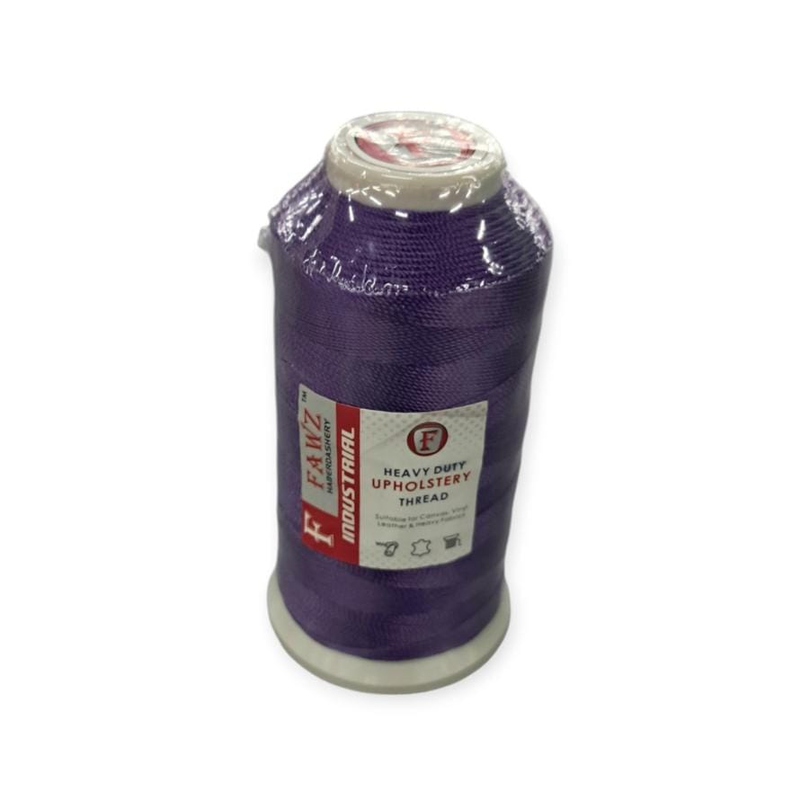 FAWZ Habby Purple Fawz Industrial Heavy Duty Upholstery Threads (7821296992345)