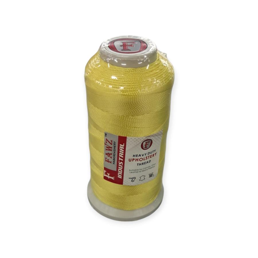 FAWZ Habby Yellow Fawz Industrial Heavy Duty Upholstery Threads (7821296992345)