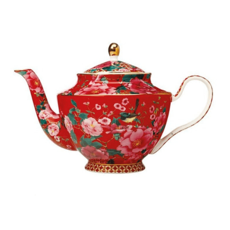Maxwell & Williams Teapot Maxwell & Williams Teas & C's Silk Road Teapot with Infuser 1 Litre Cherry Red (6873157828697)