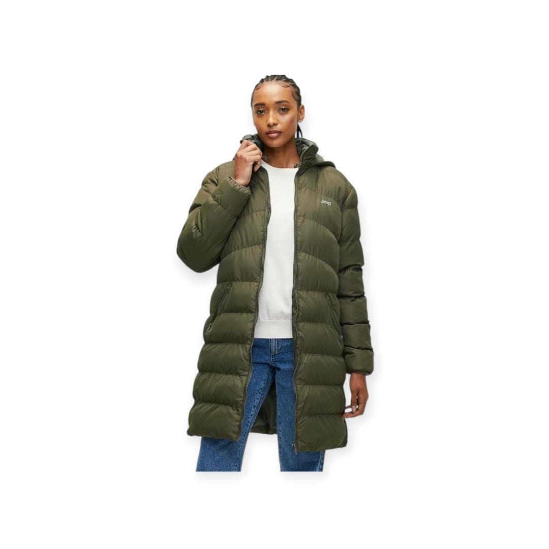 Jeep Puffer Jacket Jeep Women's Longer Length Puffer Jacket (7706733871193)