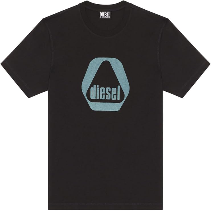 Diesel T Shirt Diesel T-DIEGOR-G10 T-Shirt Black Parallel Import