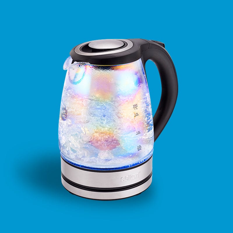 salton KETTLE Salton Rainbow - 1.7 Litre Cordless Glass Kettle SCKG80E (6815821824089)