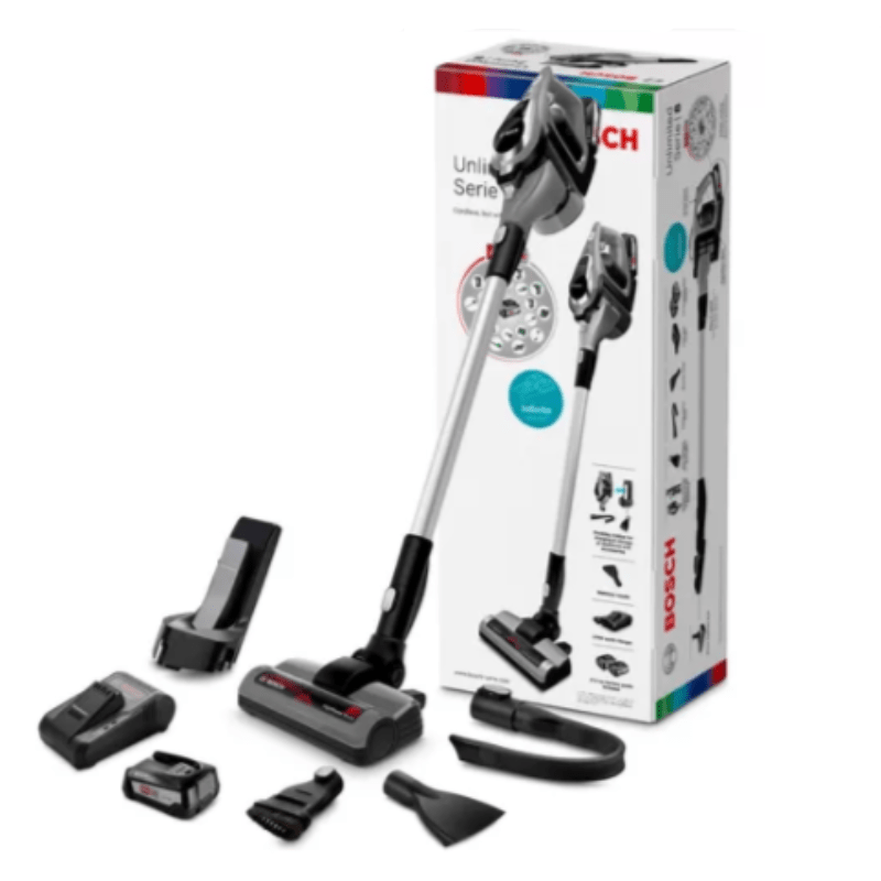 Bosch Vacuum Cleaner Bosch Serie | 8 Cordless Handheld Vacuum Cleaner Unlimited Silver BCS812KA2 (7000146182233)