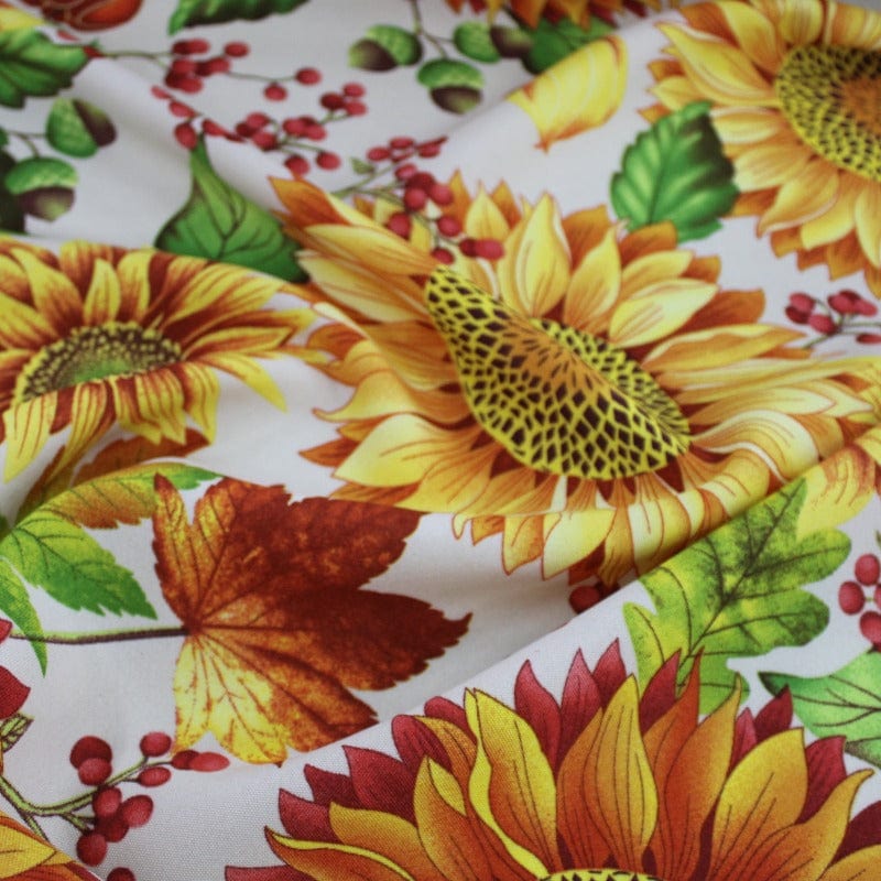 Mini Matt Printed Mini Matt Cream Sunflower Col.3 DSN2021/7 (7038333485145)